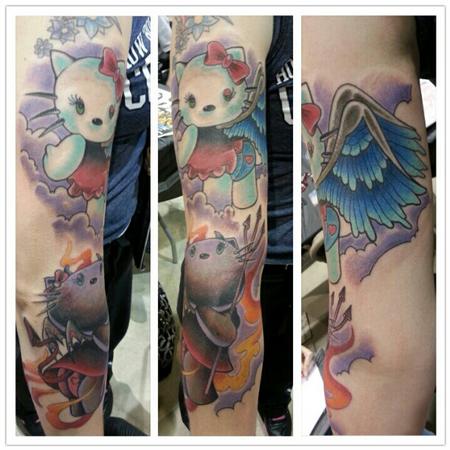 Tattoos - Hello Kitty Sleeve - 70353